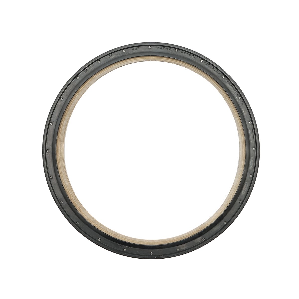 Simering arbore cotit spate 140X122X10mm pentru JCB 2CX, 3CX, 4CX cu motor 444 Disel Max Turbo OEM 320-03029
